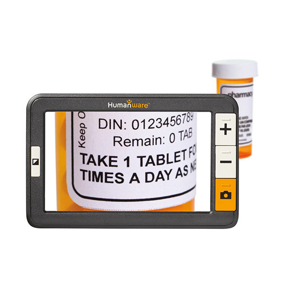 Pocket electronic magnifier exploré 5 for visually impaired and AMD